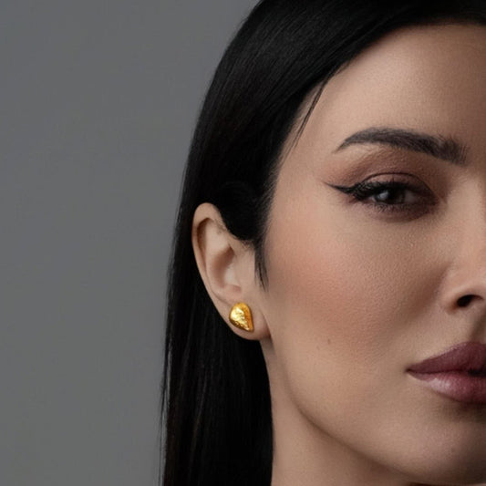 NOU - Cercei Golden Delight - Auriu