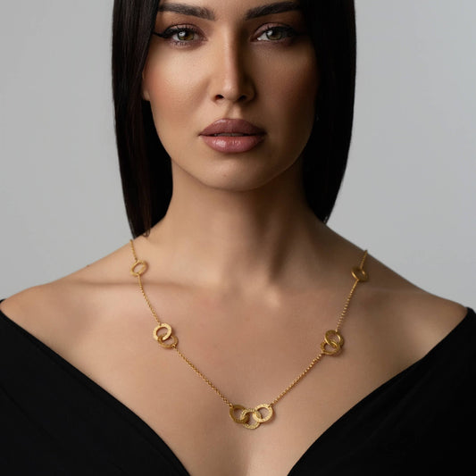 NOU - Colier Enchanted Forest - Auriu