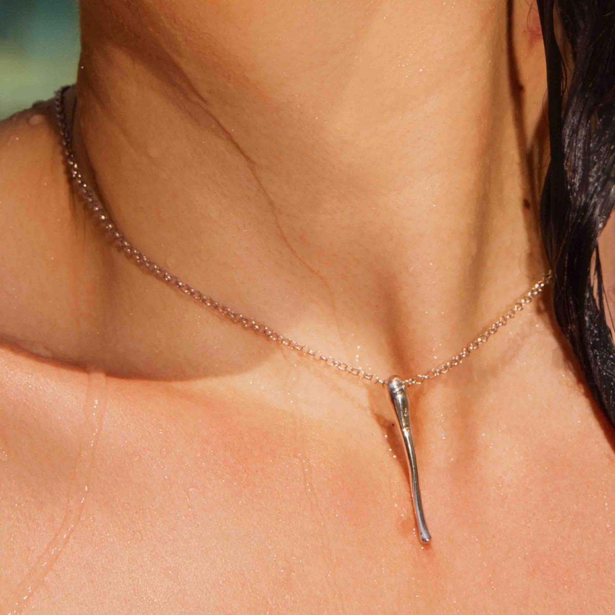 NOU - Colier cu Pandantiv Enchanted Forest - Argintiu